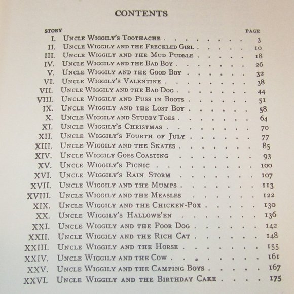 Uncle Wiggily's Story Book HC (c) 1993  by: Howard R. Garis Hardcover - Picture 5 of 6